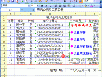 给表格中的文字添加颜色动画教程