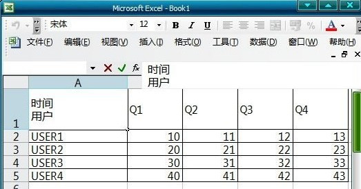 Excel斜线表头怎么做5