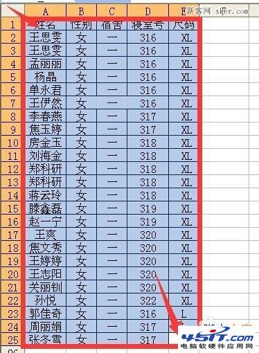 用excel高级筛选中选择不重复记录两种方式的差异图解