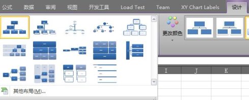 Excel2010组织结构图制作