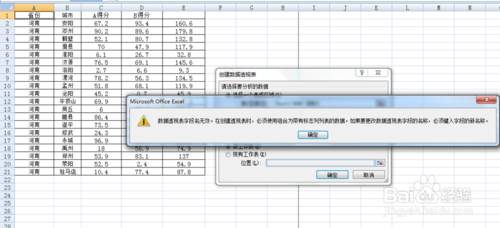 excel数据透视表字段名无效怎么办？