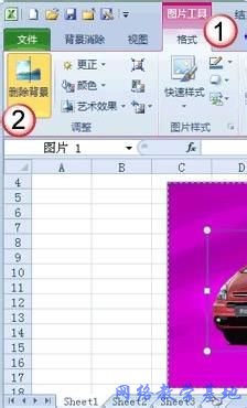 Excel2010也能处理图片教你去除图片的背景