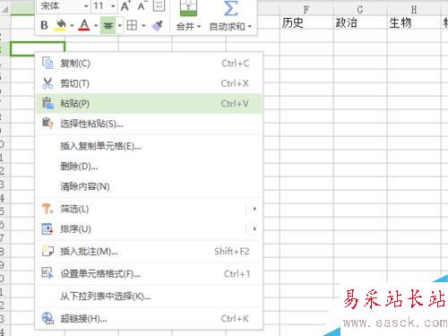 怎样用wps快速录入一张成绩单？