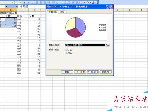 如何制作双层饼图