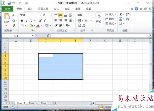 Excel2010中添加区域颜色看不到网格线解决方法