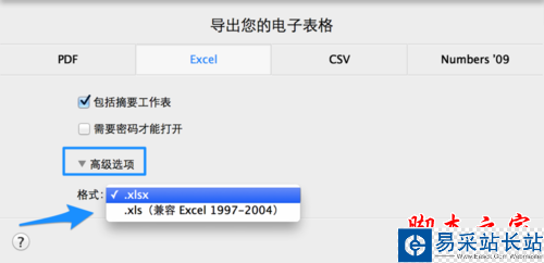 Numbers怎么转换成 Excel Numbers怎么导出Excel