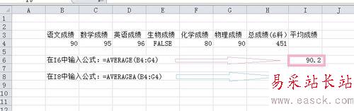 excel数据处理：[2]含空格文字的平均值​计算