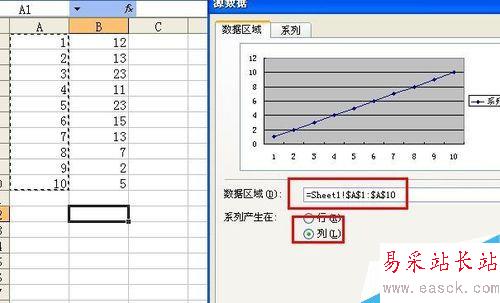 Excel中如何插入数据点折线图？