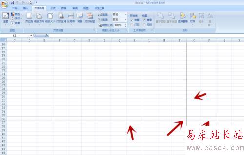 Excel将纸张设置成横向打印的方法