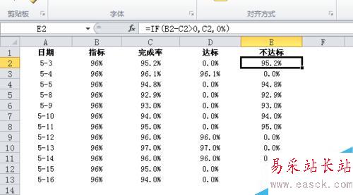 EXCEL柱形图双色图表做法