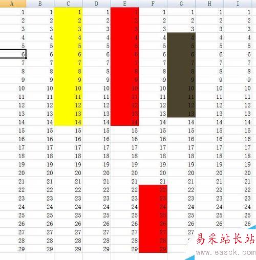 excel表格如何为表格添加颜色 填充颜色底纹