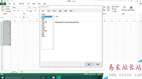 excel2013怎么给自定义的数列加单位