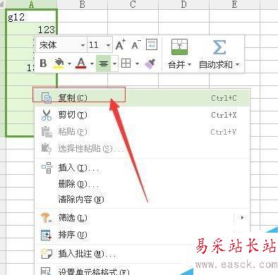 在EXCEL中如何横向输入数据