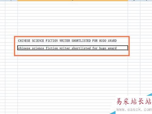 如何在EXCEL表格中使用LOWER函数