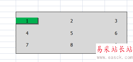 如何使用excel设置表格数字立体感