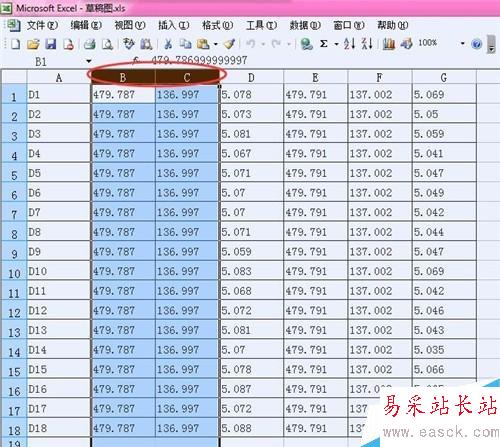 Excel怎么设置单元格列宽