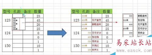 EXCEL中如何制作下拉菜单，数据有效性设置