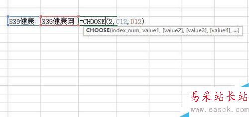 Excel中Choose函数如何使用？