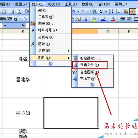 excel如何给单元格加图片？