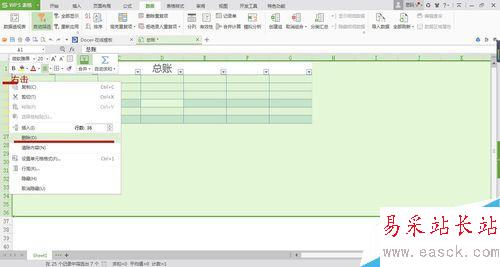 excel表格做报表时怎样删空白格