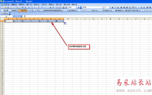 如何在Excel中进行行列快速转换