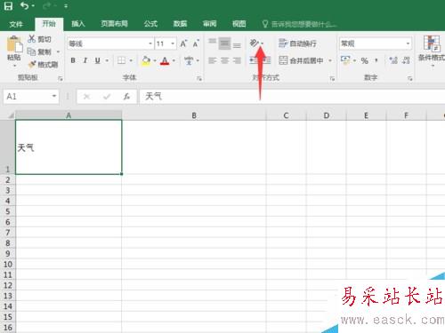 Excel2016文字怎么竖排？Excel2016文字竖向排列方法