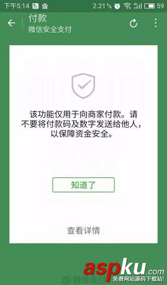 支付宝,付款码