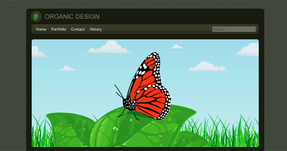 organic-design-css-xhtml-template