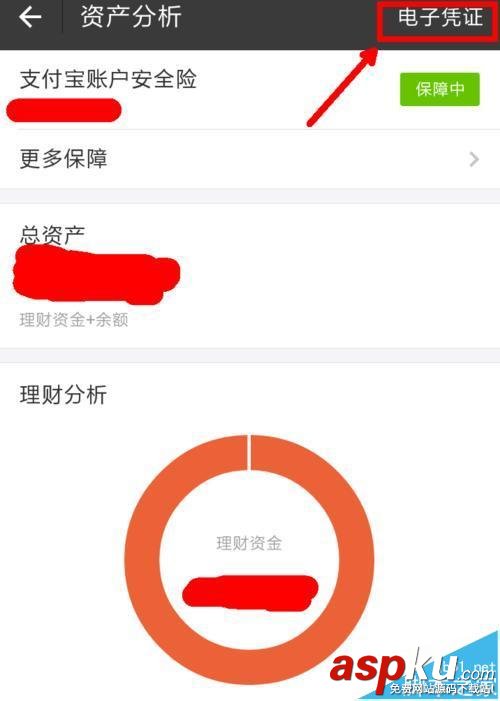 支付宝,资产证