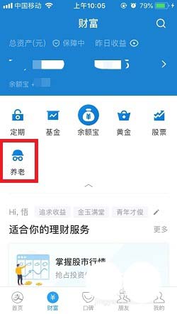 支付宝,养老基金