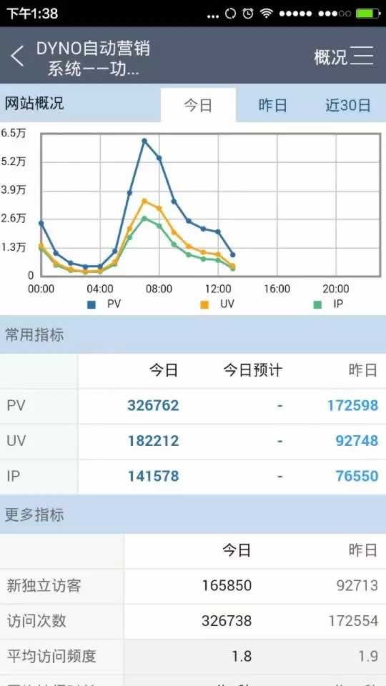 网站概况