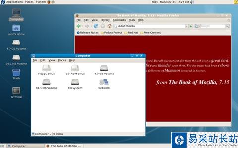 把Fedora8+Ubuntu7.10+Sabayon 3.4全部装进VMWare虚拟机里