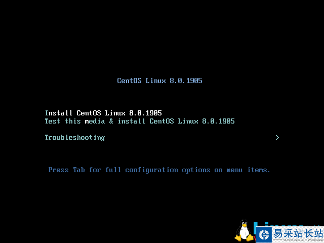 VMware虚拟机安装 CentOS 8.0-1905 系统