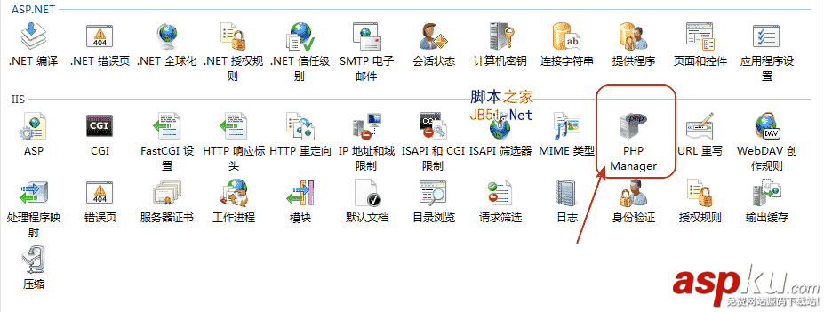 win2008,iis7,iis7.5,PHP环境