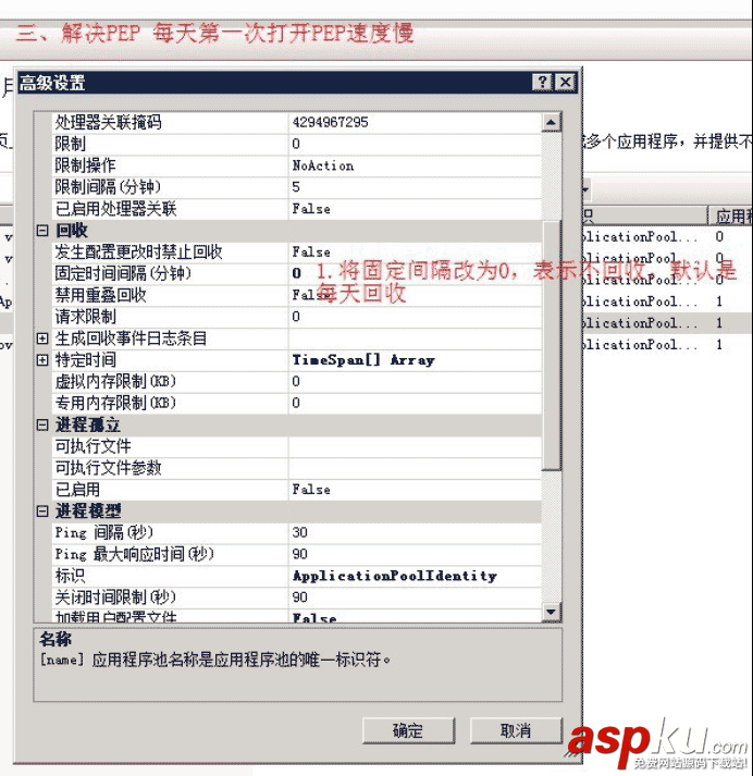 IIS7,IIS7.5,应用程序池