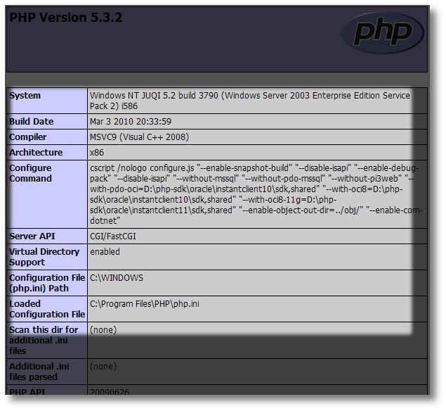 IIS7配置PHP环境图文教程(fastcgi快速最新版)