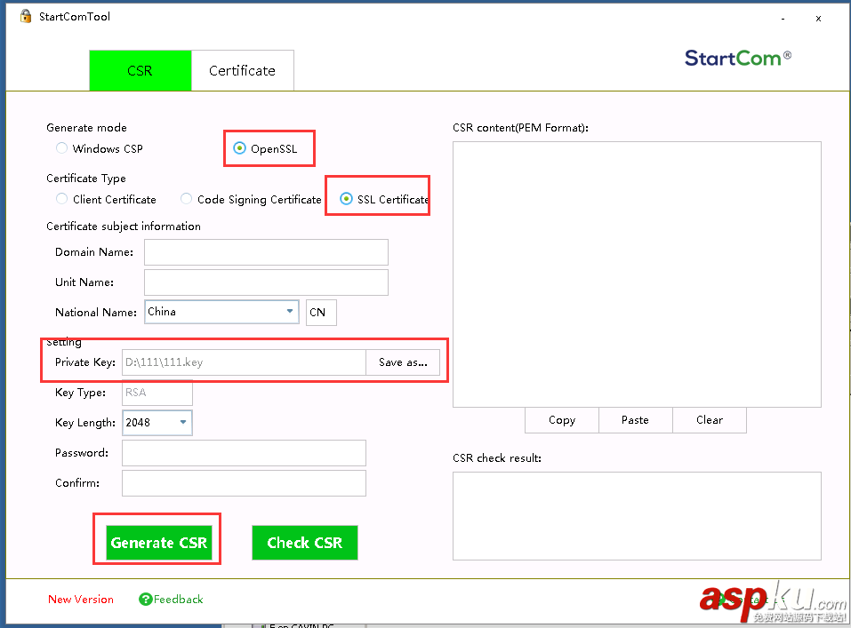 startssl,SSL证书