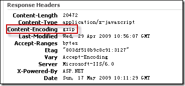 IIS上启用Gzip压缩(HTTP压缩) 详解