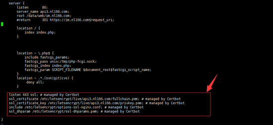 nginx,配置,https,代码