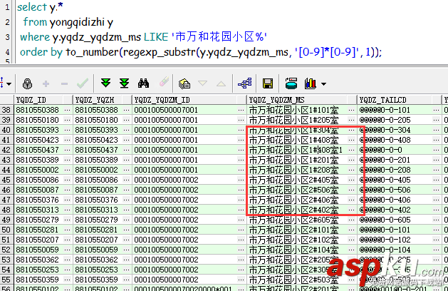 oracle,字符串,数字,特殊符号,数字字符串排序