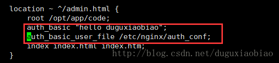 Nginx,访问限制配置