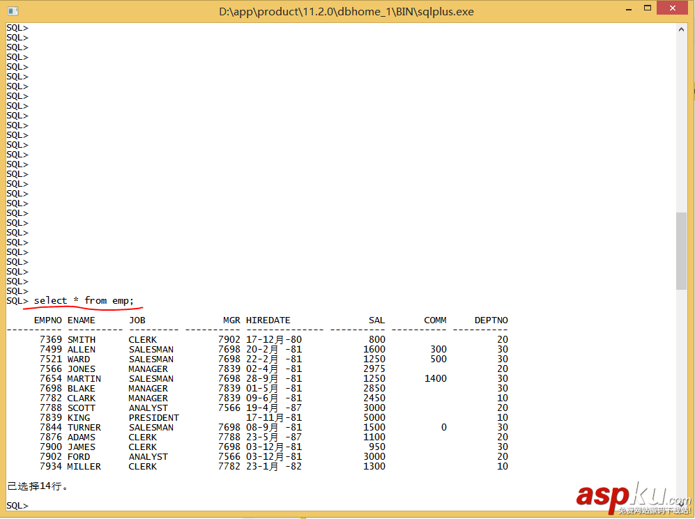 oracle11g数据库配置