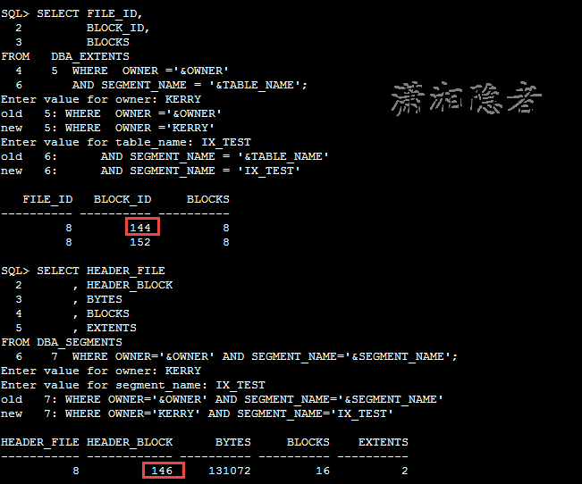 ORACLE,检查,损坏,索引,Corrupt,Indexes