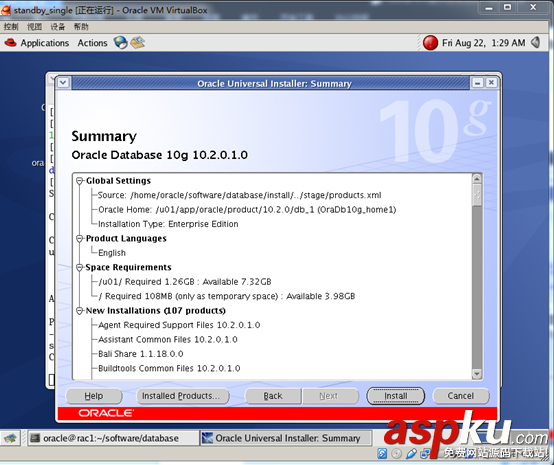 redhat 4中安装Oracle 10g图文教程