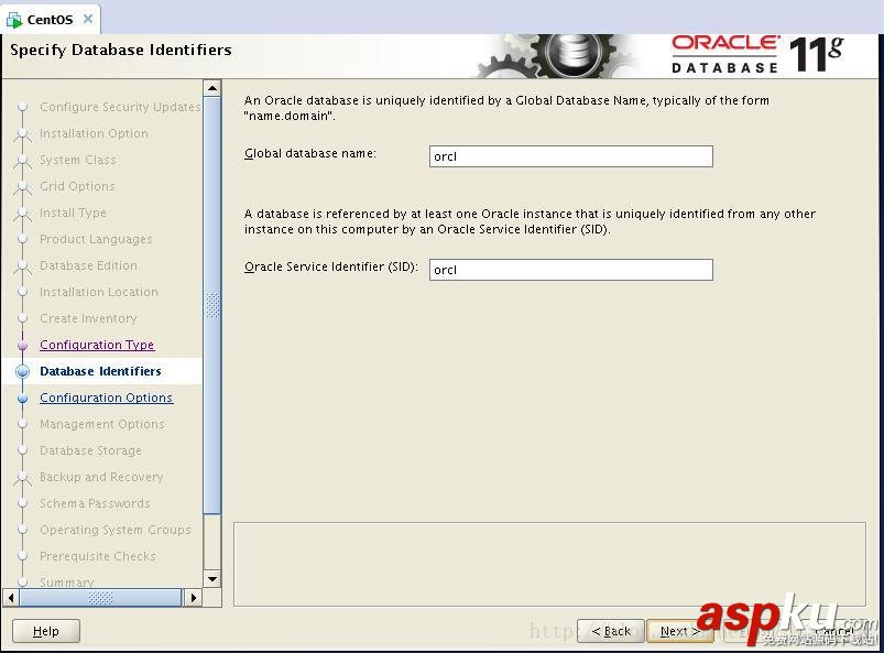 centos,Oracle11G,Oracle