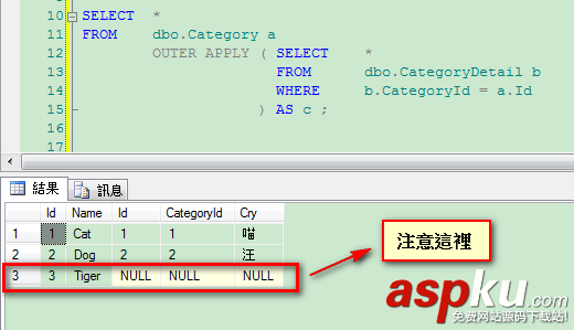 sql server关键字详解大全（图文）