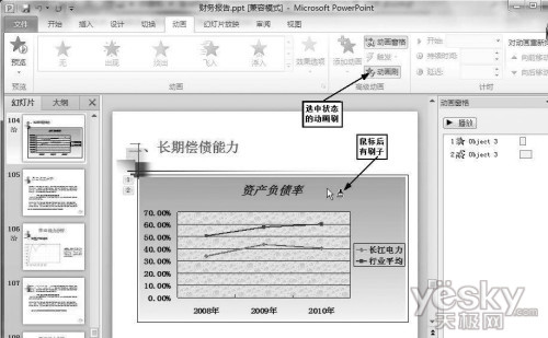 巧用Powerpoint2010中的合并及动画刷