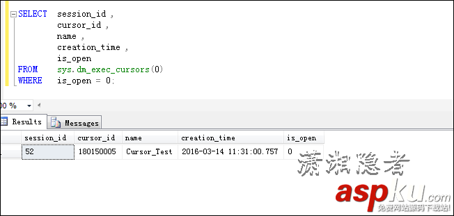 SQL Server,游标