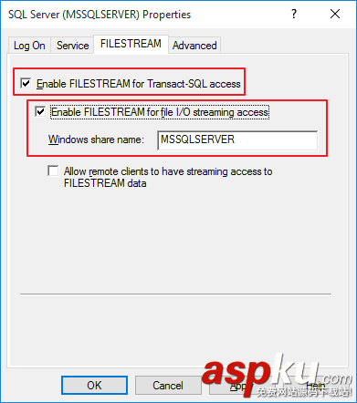 SQL Server FileStream详解