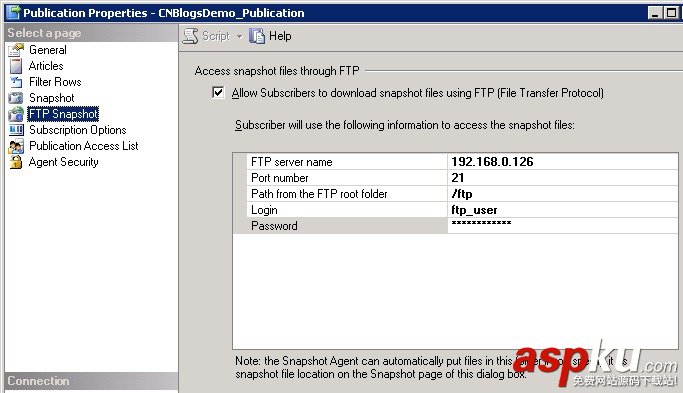 通过SQL Server 2008数据库复制实现数据库同步备份